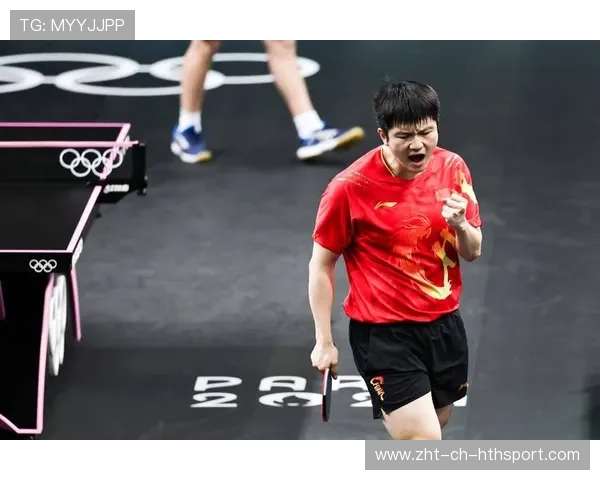 樊振东爆冲庆祝，22分钟横扫对手夺三连胜，樊振东大爆发打懵对手